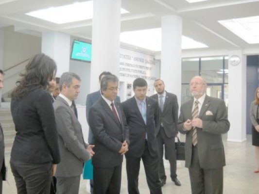Preşedintele Institutului Yunus Emre, în vizită la Universitatea Andrei Şaguna